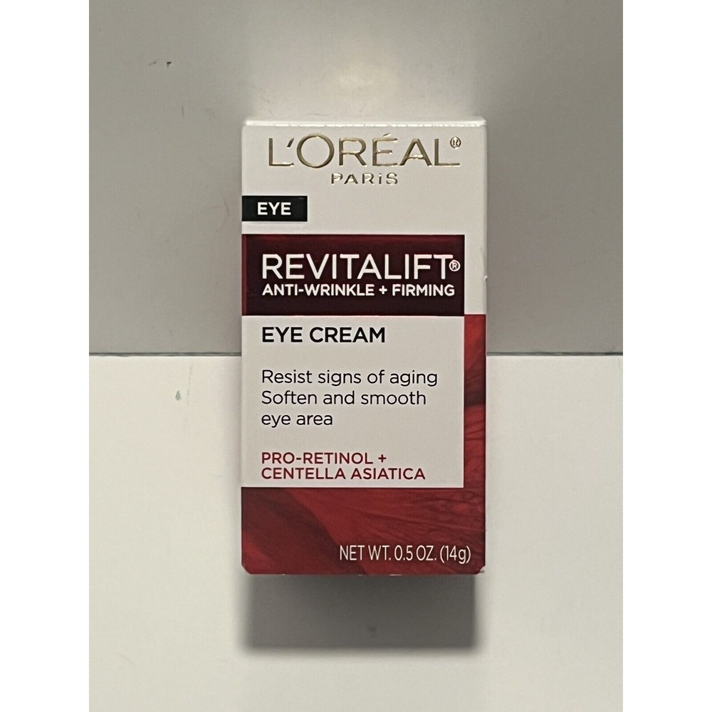 Loreal Paris Eye Revitalift Anti-Wrinkle + Firming Eye Cream 0.5 OZ - NEW IN BOX